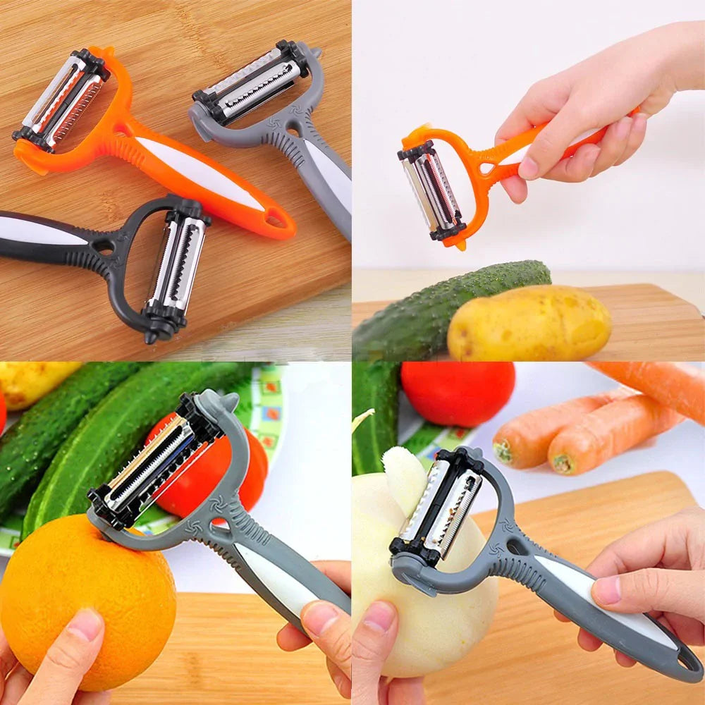 3-in-1 Vegetable & Fruit Peeler