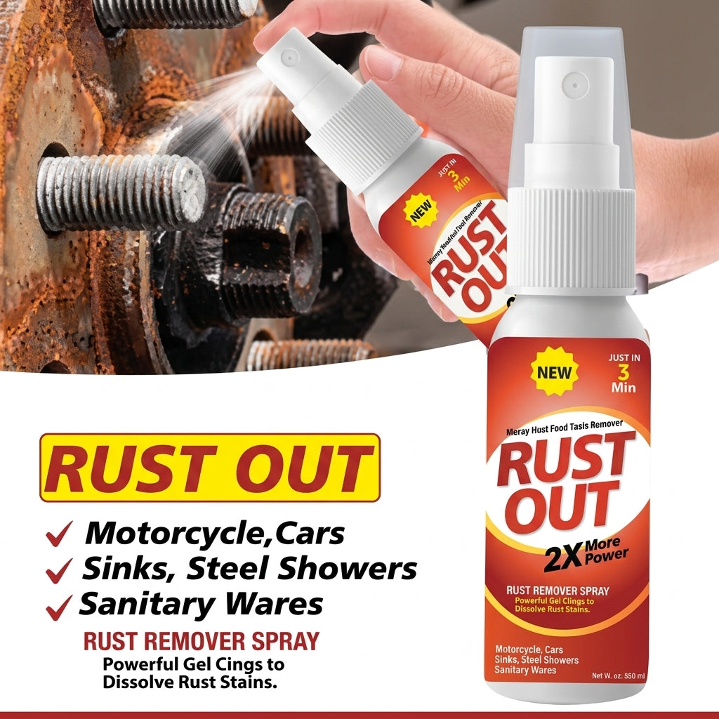 Rust and Zang  Remover Spray